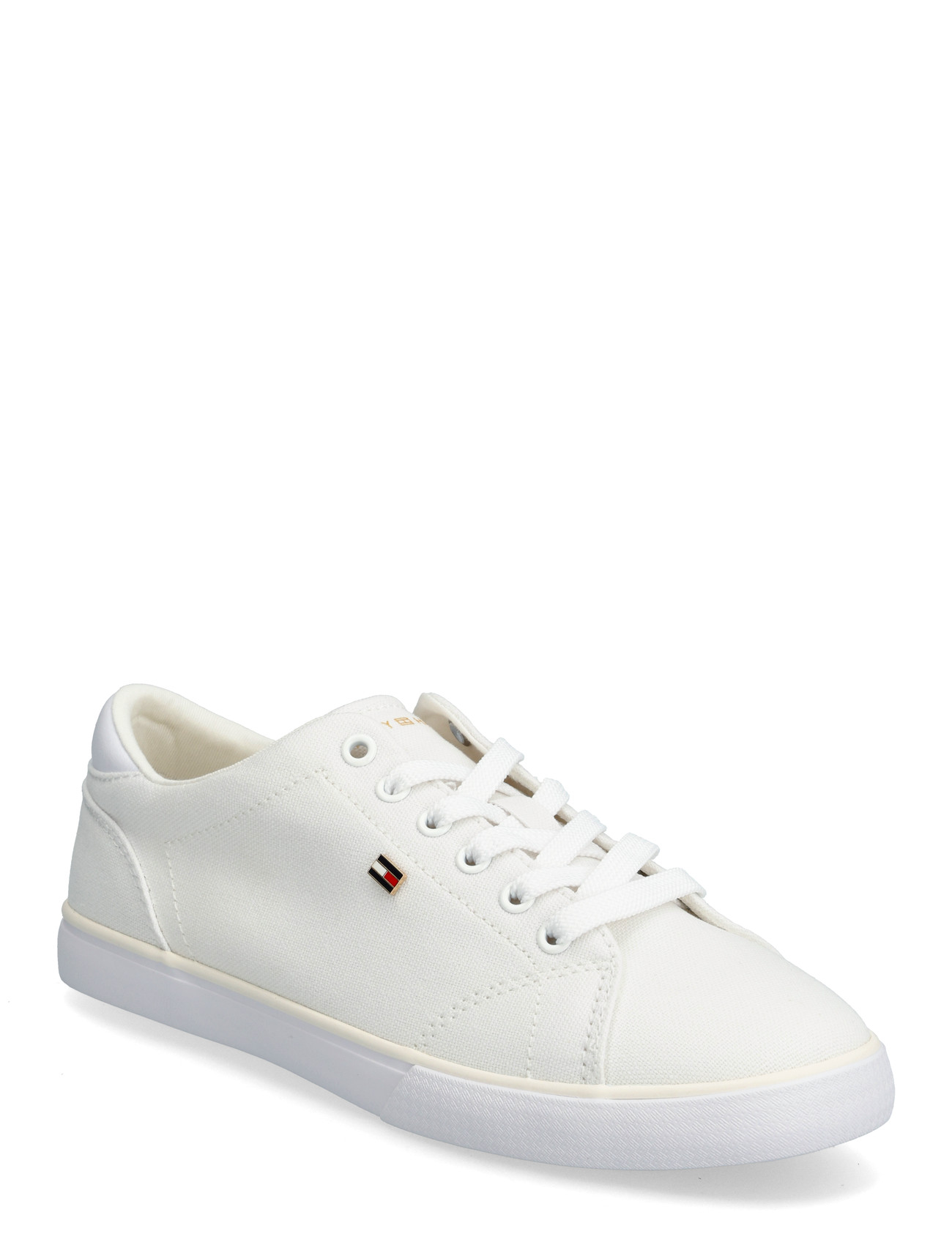 TOMMY HILFIGER Th Low Profile Vulc Canvas Weiß - 38 - Damen