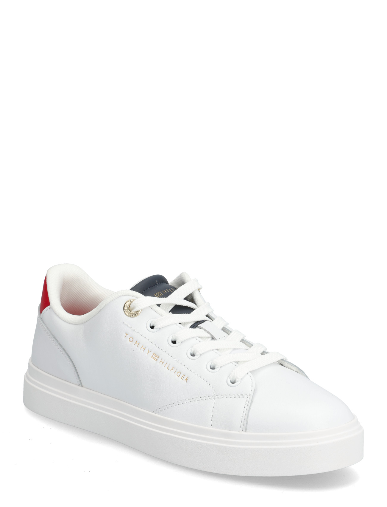 TOMMY HILFIGER Th Feminine Cupsole Leder Weiß - 38 - Damen