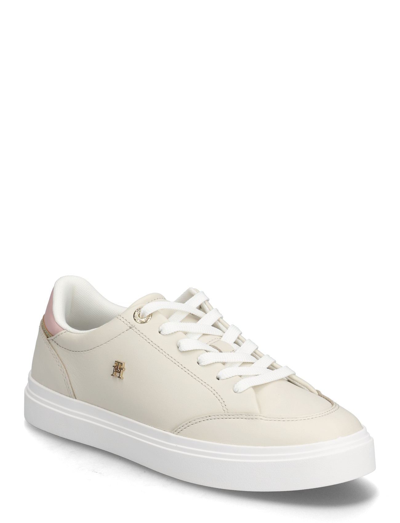 TOMMY HILFIGER Th Chic Cupsole Cream - 39 - Damen