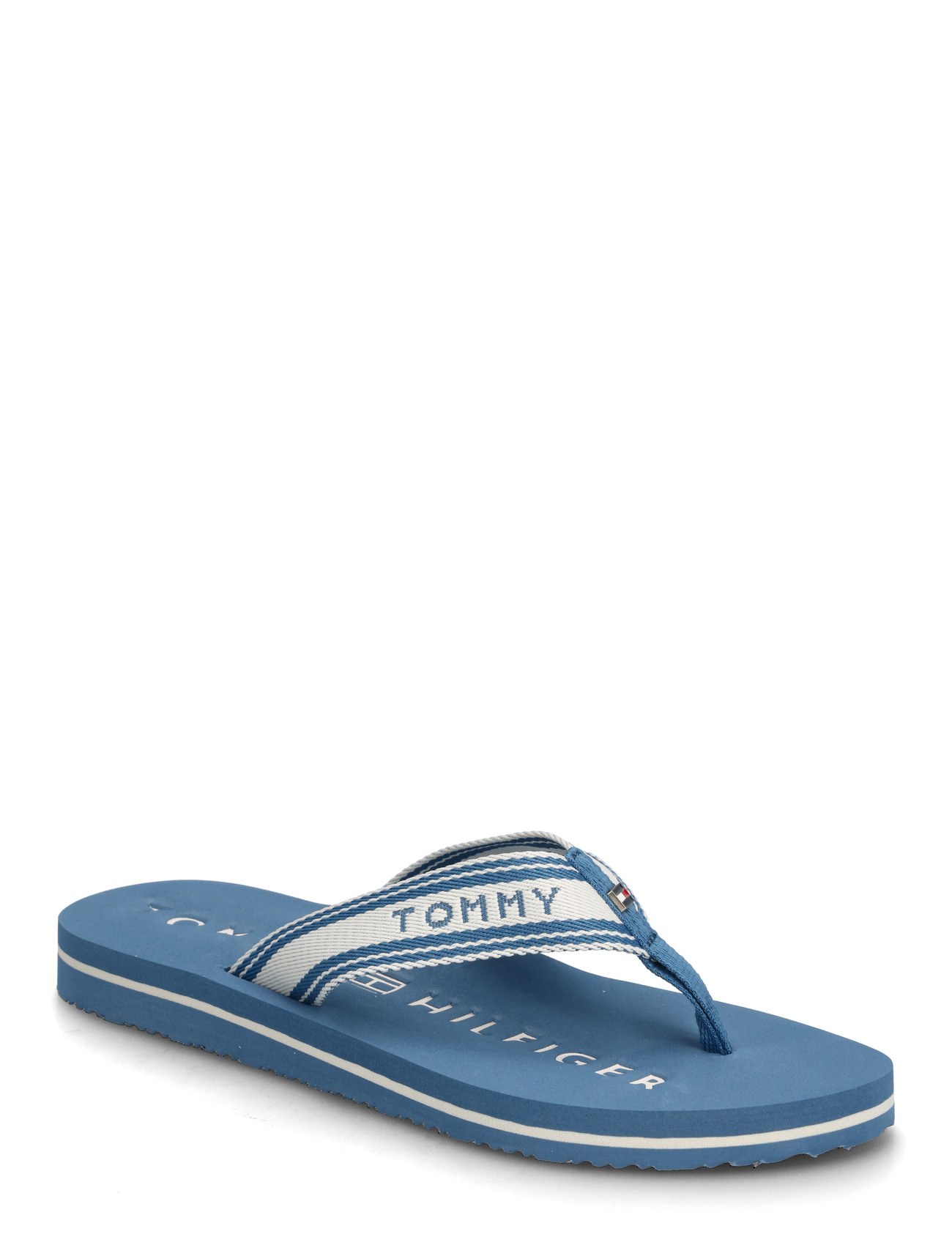 TOMMY HILFIGER Th Webbing Summer Sandale Blau - 37 - Damen