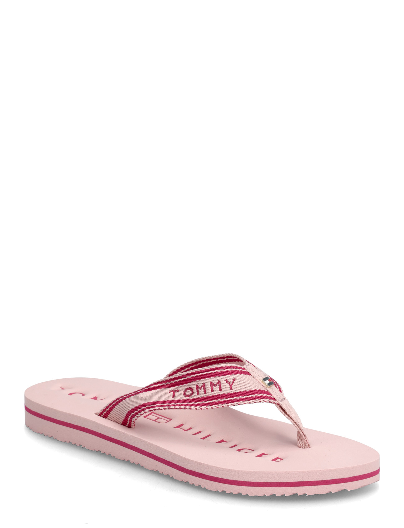 TOMMY HILFIGER Th Webbing Summer Sandale Pink - 39 - Damen