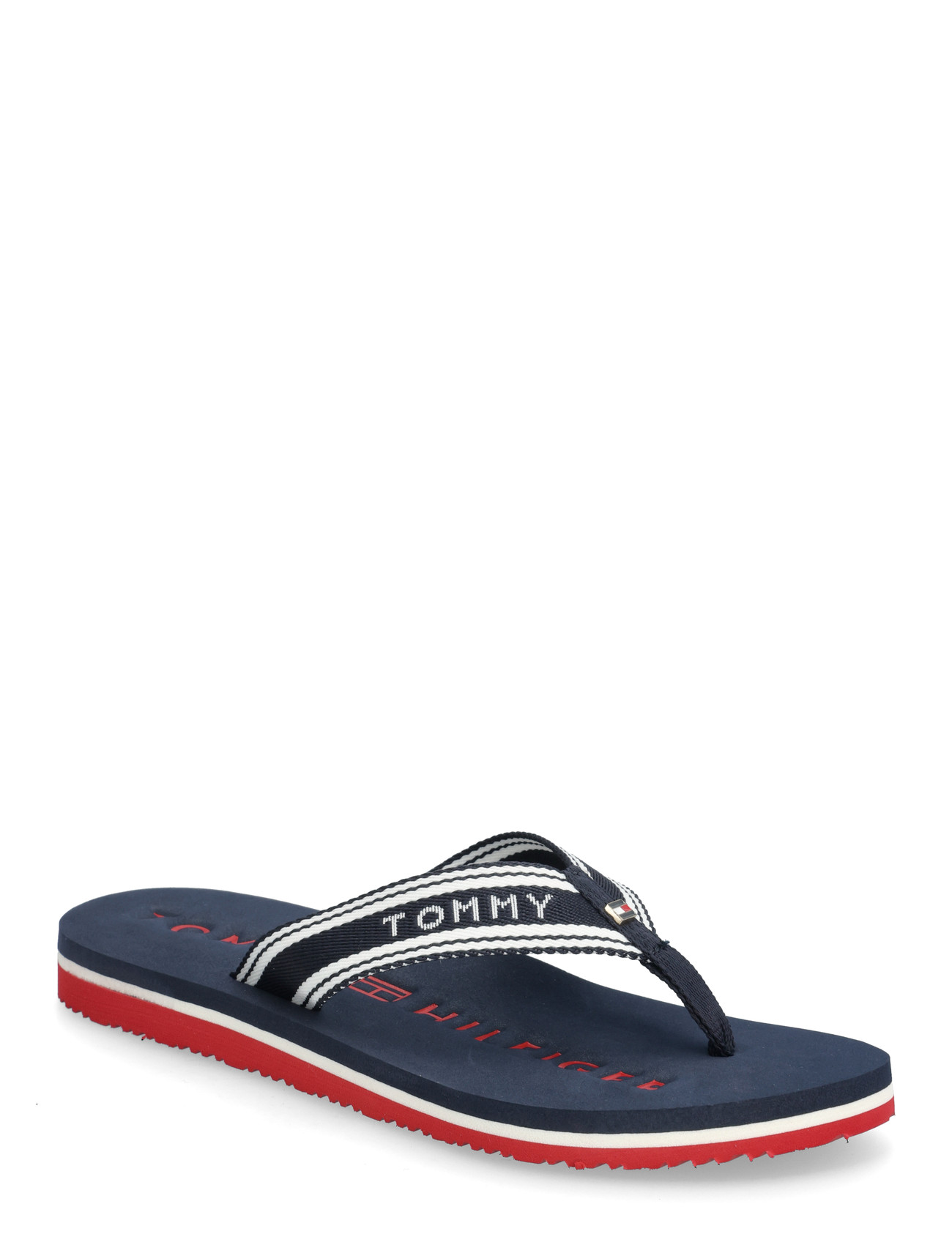 TOMMY HILFIGER Th Webbing Summer Sandale Navy - 39 - Damen