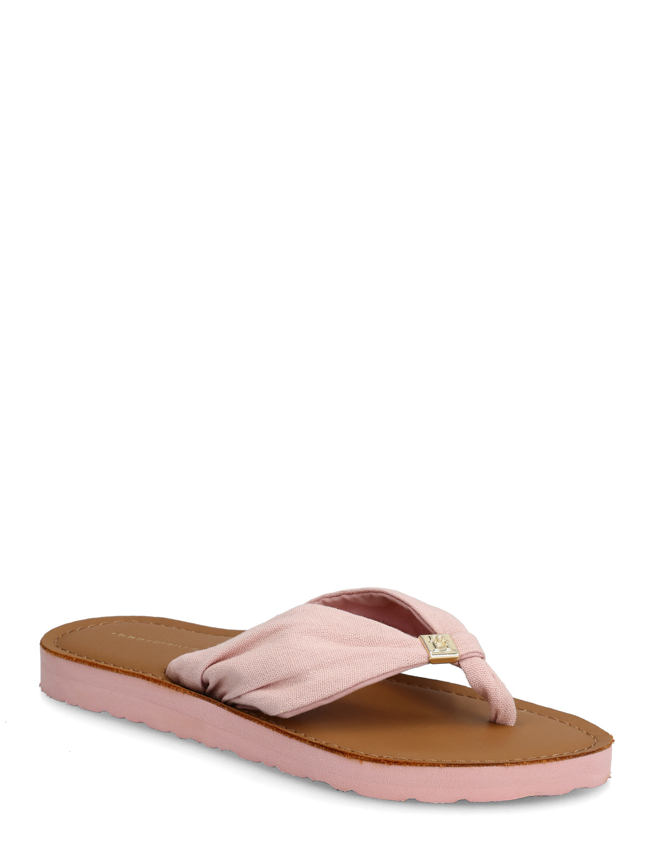 TOMMY HILFIGER Th Ltr Footbed Summer Sandale Pink - 38 - Damen