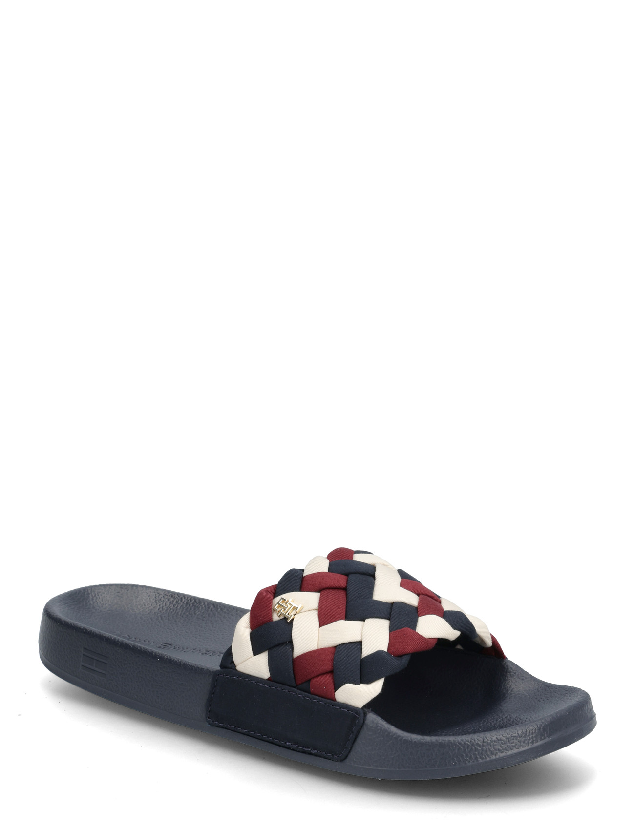 TOMMY HILFIGER Th Braided Pool Slide Navy - 36 - Damen