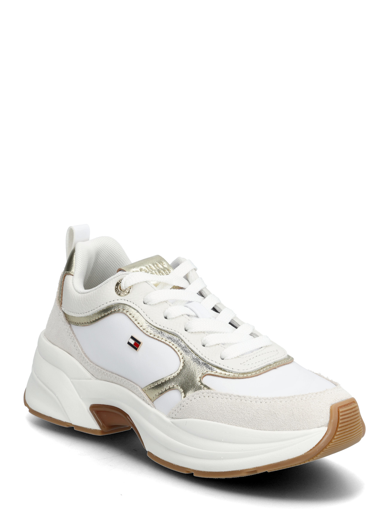 TOMMY HILFIGER Th Chunky Runner Metallic Weiß - 39 - Damen