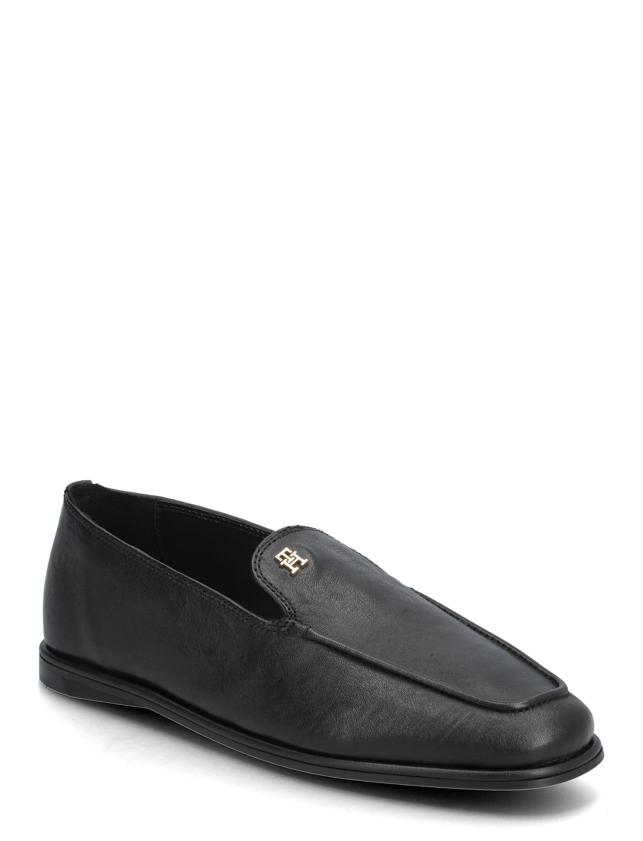 TOMMY HILFIGER Th Leder Loafer Schwarz - 36 - Damen