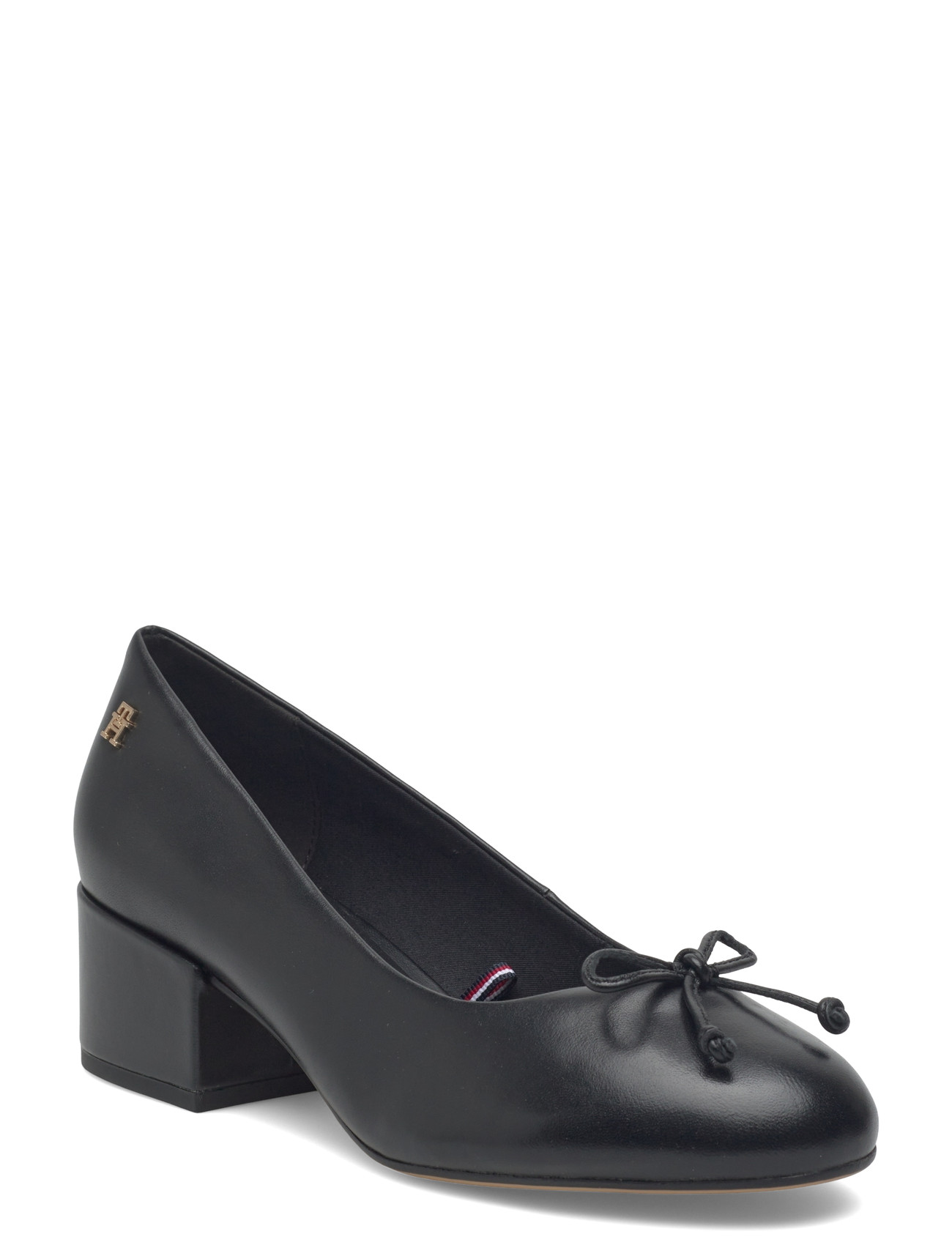 Tommy Hilfiger Heeled Maryjane Bow, 36, Black, Hæle > Pumps, Dame