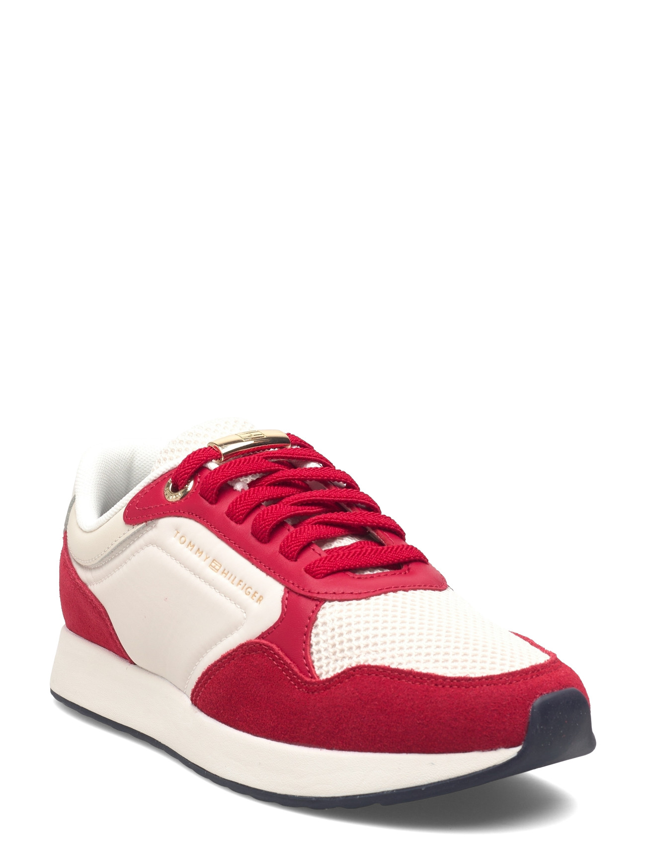 Tommy Hilfiger Th Chic Eva Runner Mesh, 40, Red, Sneakers > Sneakers Med Lav Top, Dame
