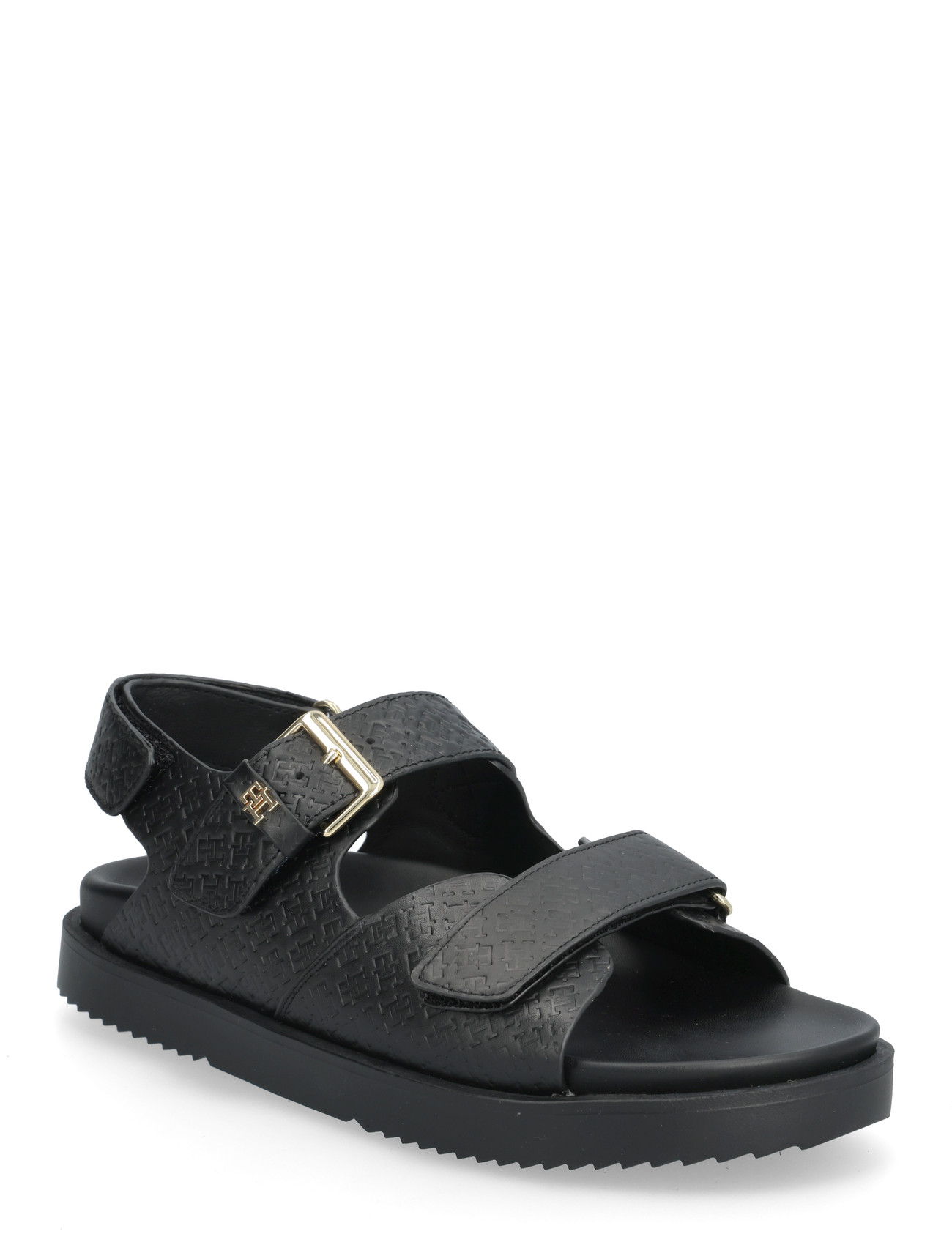 TOMMY HILFIGER Adjustable Double Strap Sandale Schwarz - 37 - Damen