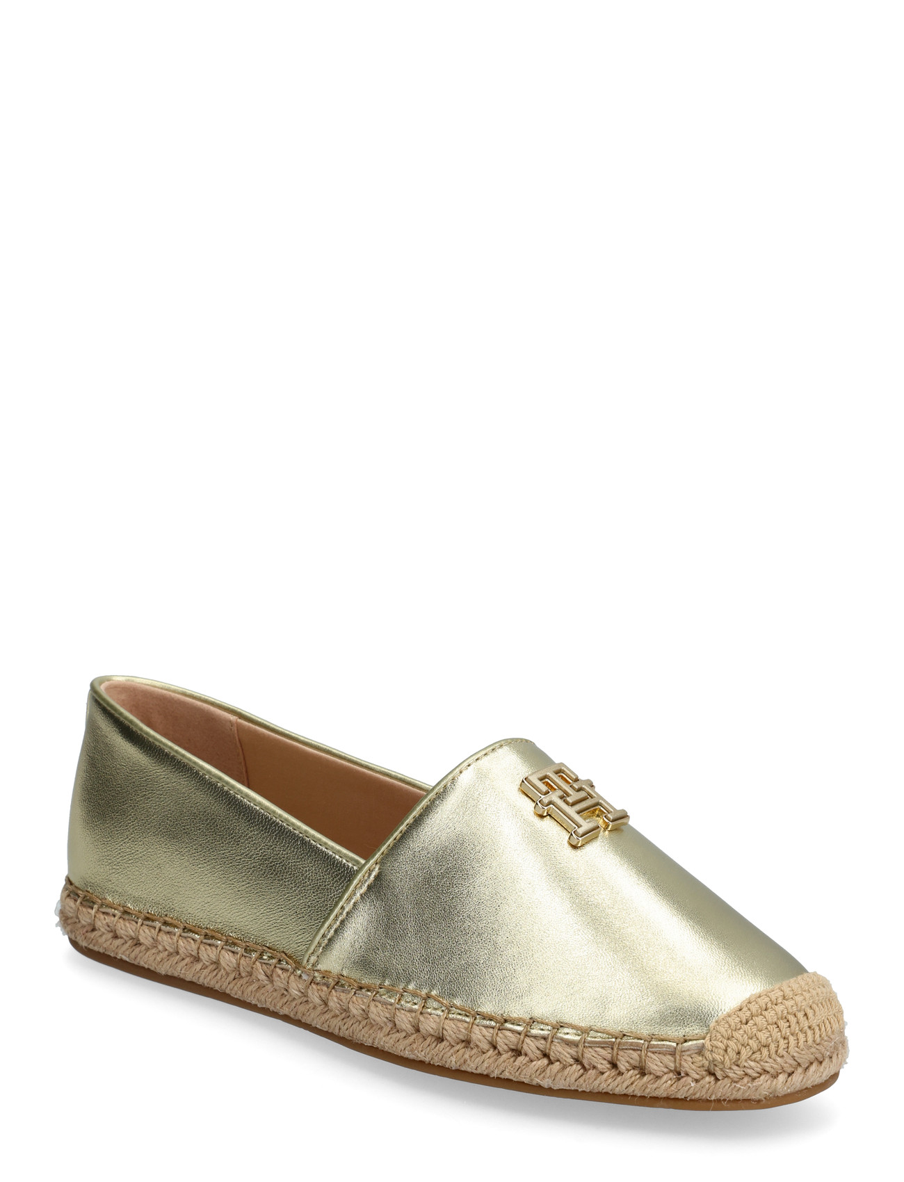 TOMMY HILFIGER Th Logo Gold Espadrille Gold - 40 - Damen