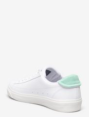 Tommy Hilfiger - WMN LEATHER LOW CUT VULC - low top sneakers - clear lagoon - 2