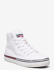 tommy jeans high top sneaker
