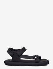 Tommy Hilfiger - ESSENTIAL SPORTY SANDAL - flat sandals - black - 1