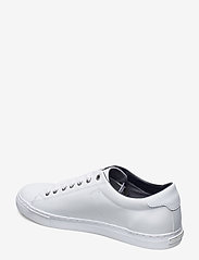 tommy leather sneakers