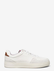 Tommy Hilfiger - CUPSOLE SUSTAINABLE LEATHER MIX - low tops - white - 1