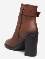 Tommy Hilfiger - TH MONOGRAM HARDWARE HEEL BOOT - heeled ankle boots - winter cognac - 2
