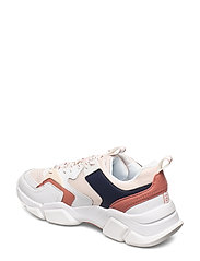 tommy hilfiger chunky lifestyle sneaker brick rose