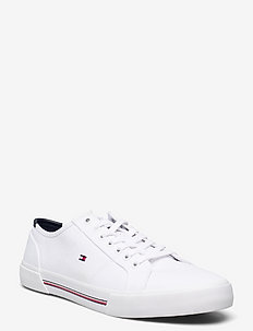 CORE CORPORATE CANVAS VULC - lave sneakers - white