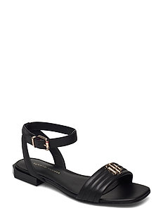 tommy hilfiger padded leather sandals