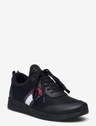 TOMMY JEANS FLEXI RUNNER - low tops - black