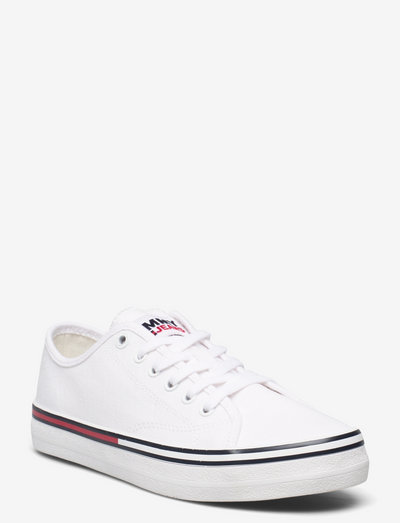 TOMMY JEANS ESSENTIAL LOW WMN - low top sneakers - white
