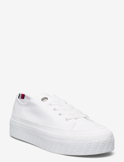MONOCHROMATIC VULC SNEAKER - lave sneakers - white
