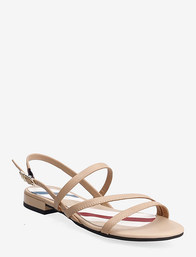 FEMININE STRAPPY FLAT SANDAL - flat sandals - sandrift