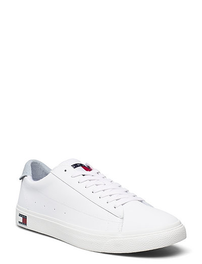 Tommy Hilfiger Leather Low Cut Vulc - Baskets basses | Boozt.com