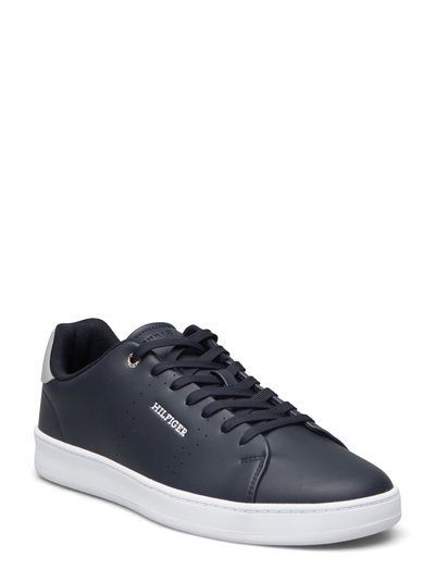 Tommy Hilfiger Court Cup Lth Perf Detail - Laag sneakers - Boozt.com