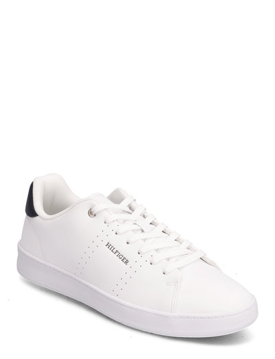 Tommy Hilfiger Court Cup Lth Perf Detail - Low Tops - Boozt.com