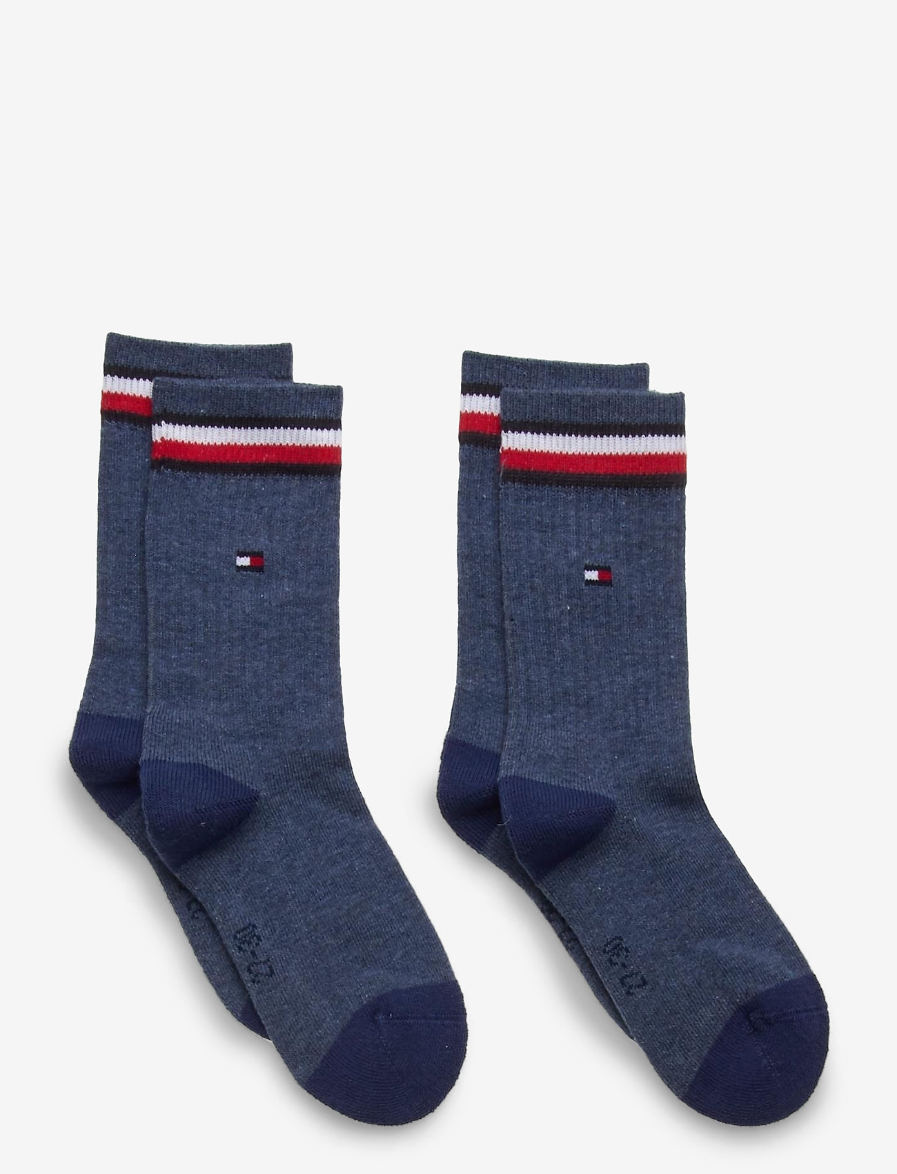 Tommy Hilfiger - TH KIDS ICONIC SPORTS SOCK 2P - jeans - 0