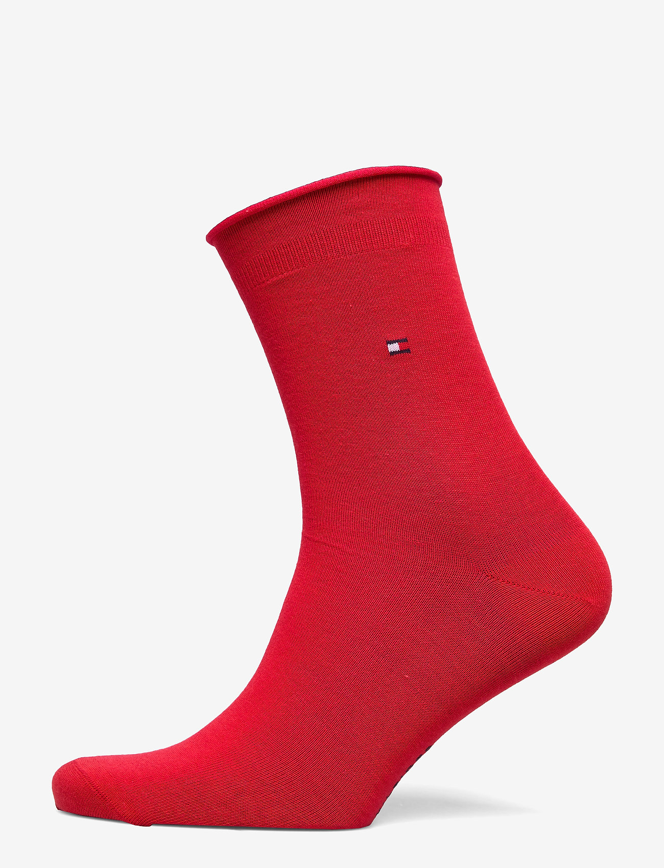Tommy Hilfiger - TH WOMEN 98% COTTON  SOCK 1P - yogasokker - tommy red - 0
