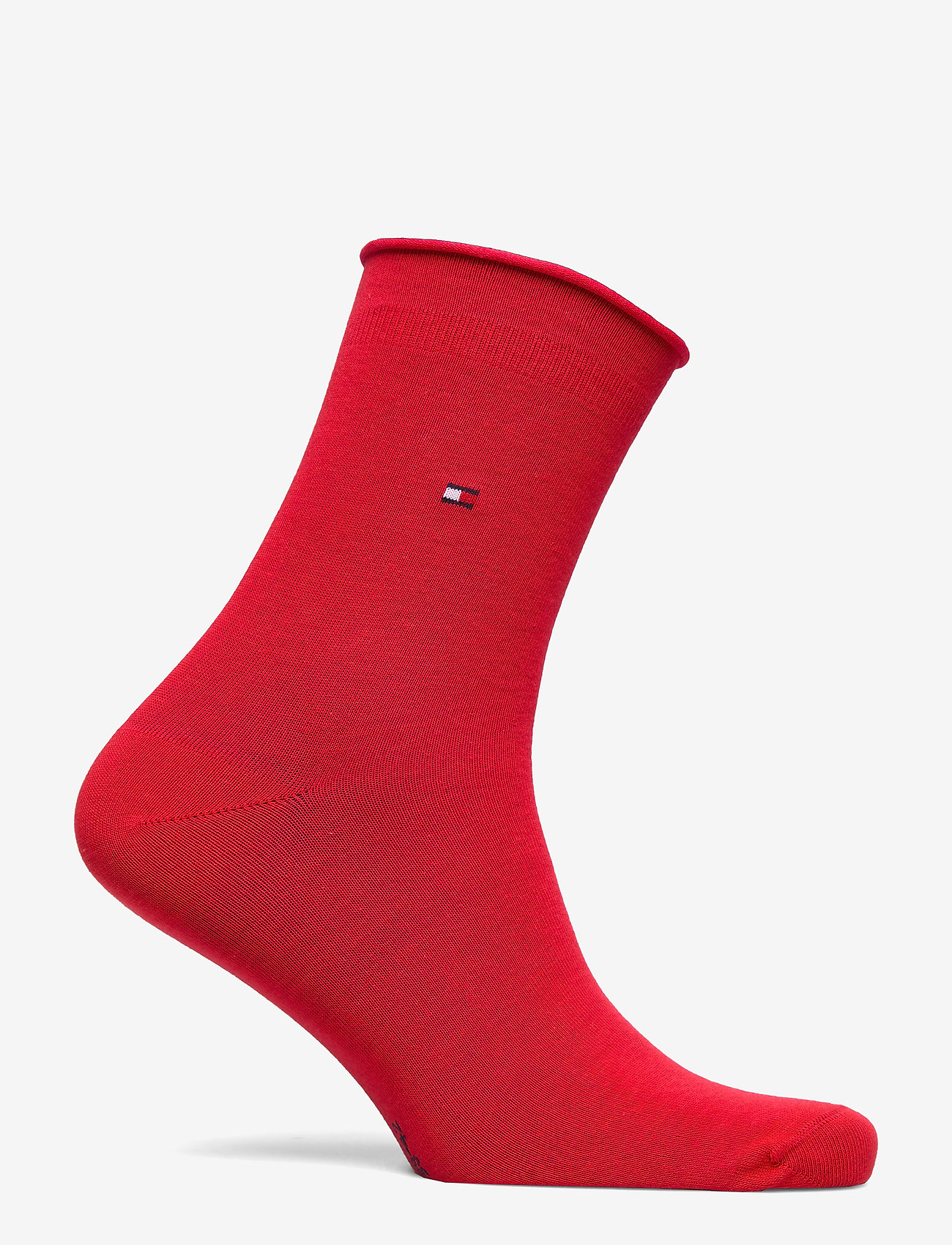 Tommy Hilfiger - TH WOMEN 98% COTTON  SOCK 1P - yogasokker - tommy red - 1
