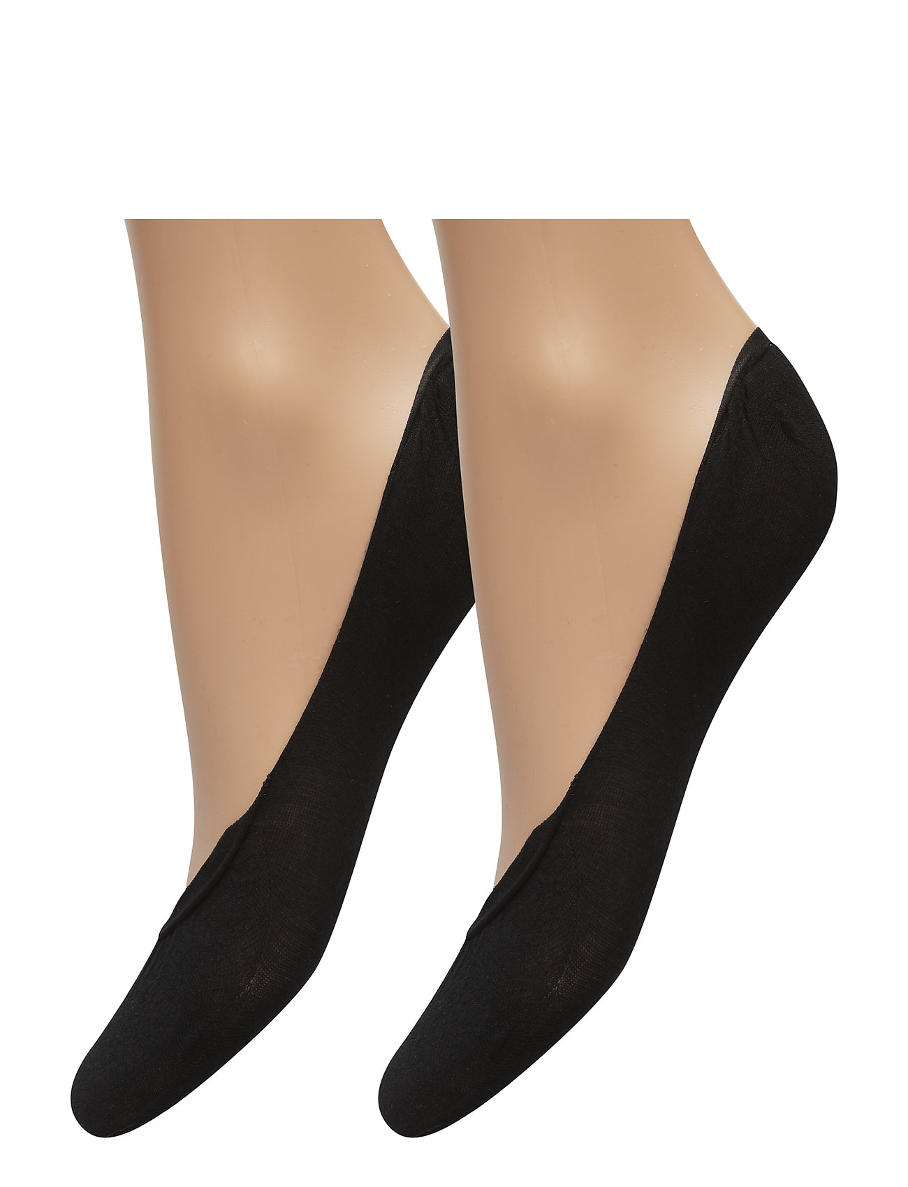 Th Women Ballerina Step 2p Lingerie Socks Footies/Ankle Socks Musta Tommy Hilfiger