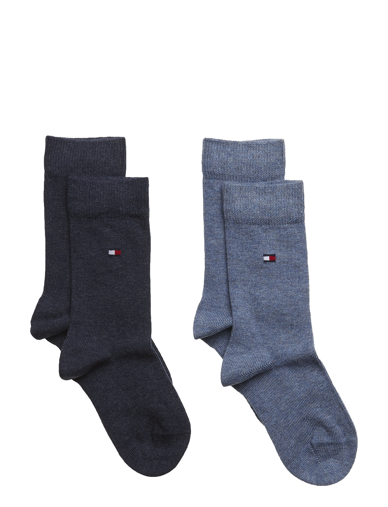 Tommy Hilfiger Th Children Sock Th Basic 2p (Jeans/Blå) - 79 kr | Boozt.com