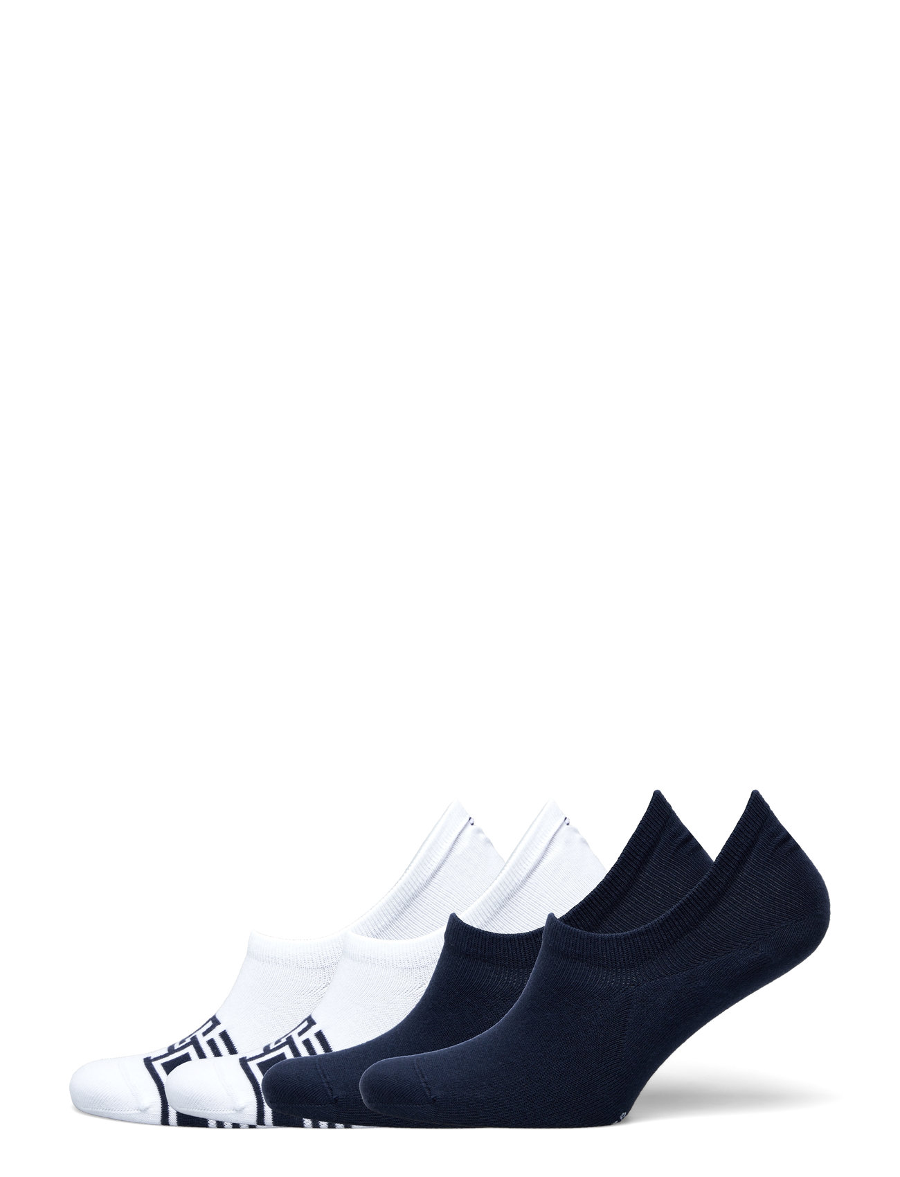 Th Men Footie Hc 4P Monogram Stripe Ecom Ankelsokker Korte Strømper Multi/patterned Tommy Hilfiger