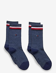 TH KIDS ICONIC SPORTS SOCK 2P - JEANS
