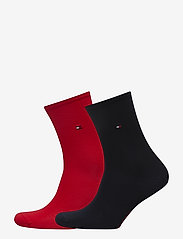 TH WOMEN SOCK CASUAL 2P - TOMMY RED