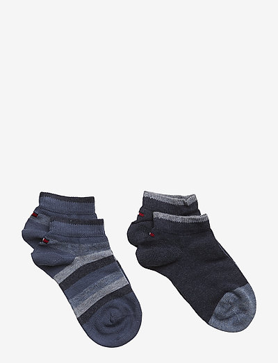TH KIDS BASIC STRIPE QUARTER 2P - strømper & undertøj - jeans