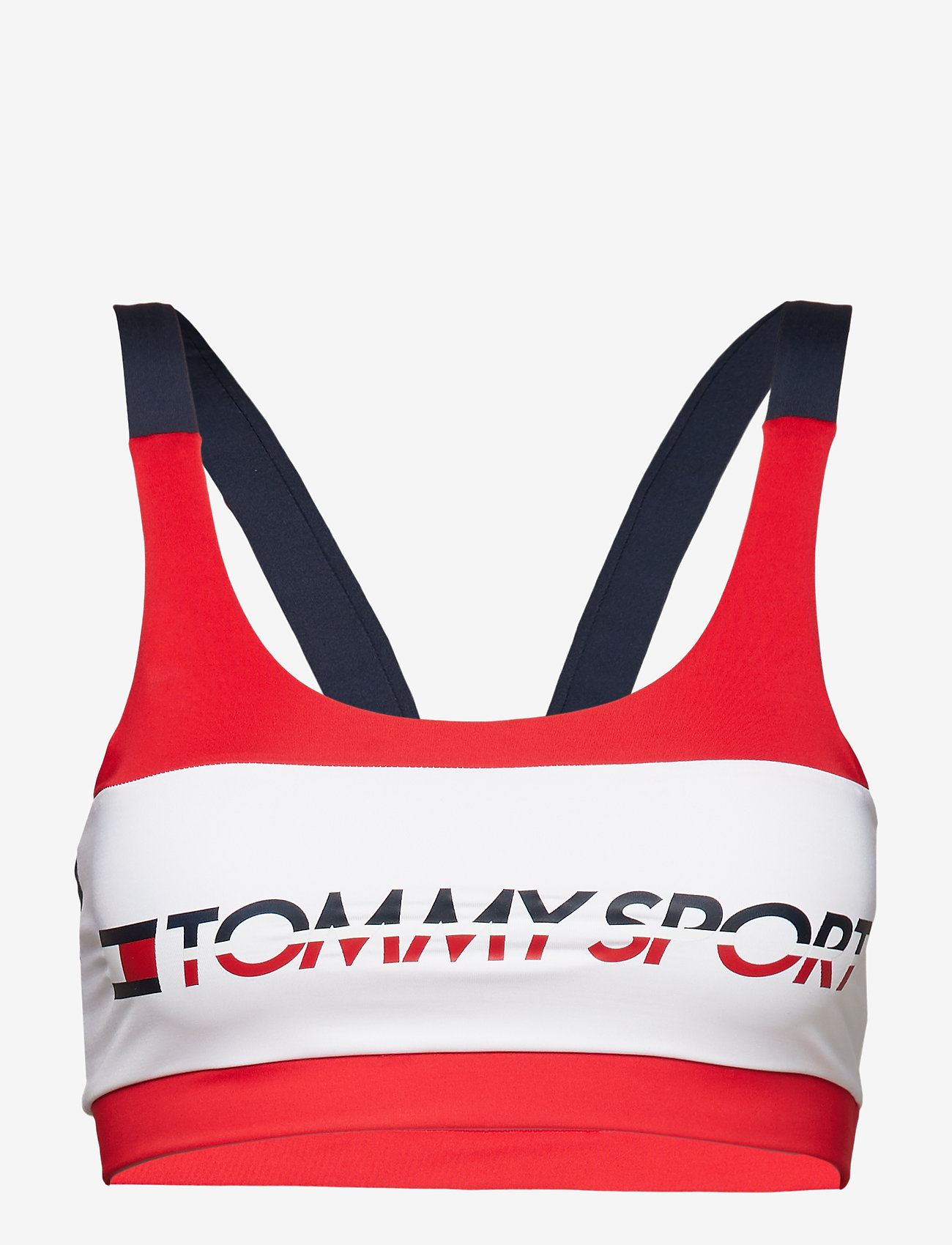 tommy hilfiger red sports bra