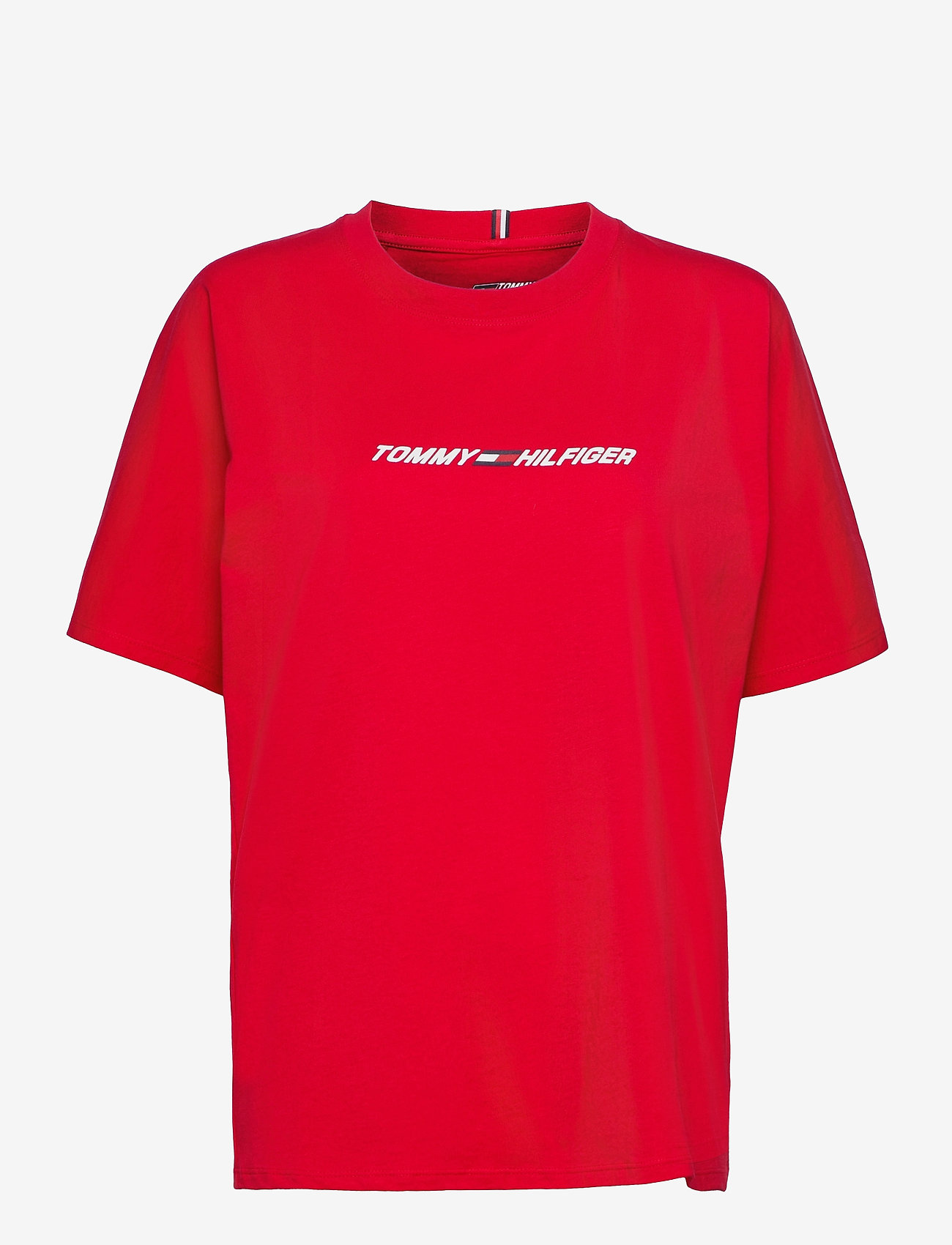 Tommy Sport - RELAXED C-NK GRAPHIC TEE SS - primary red - 0
