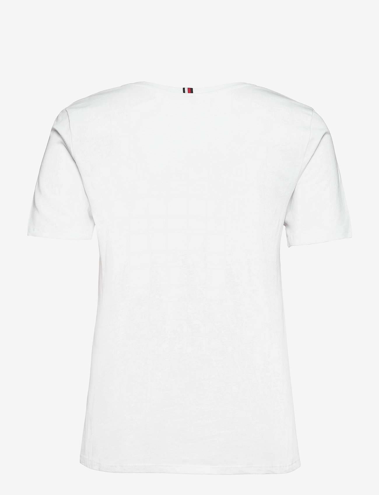 Tommy Sport - REGULAR C-NK GRAPHIC TEE SS - t-shirts - th optic white - 1