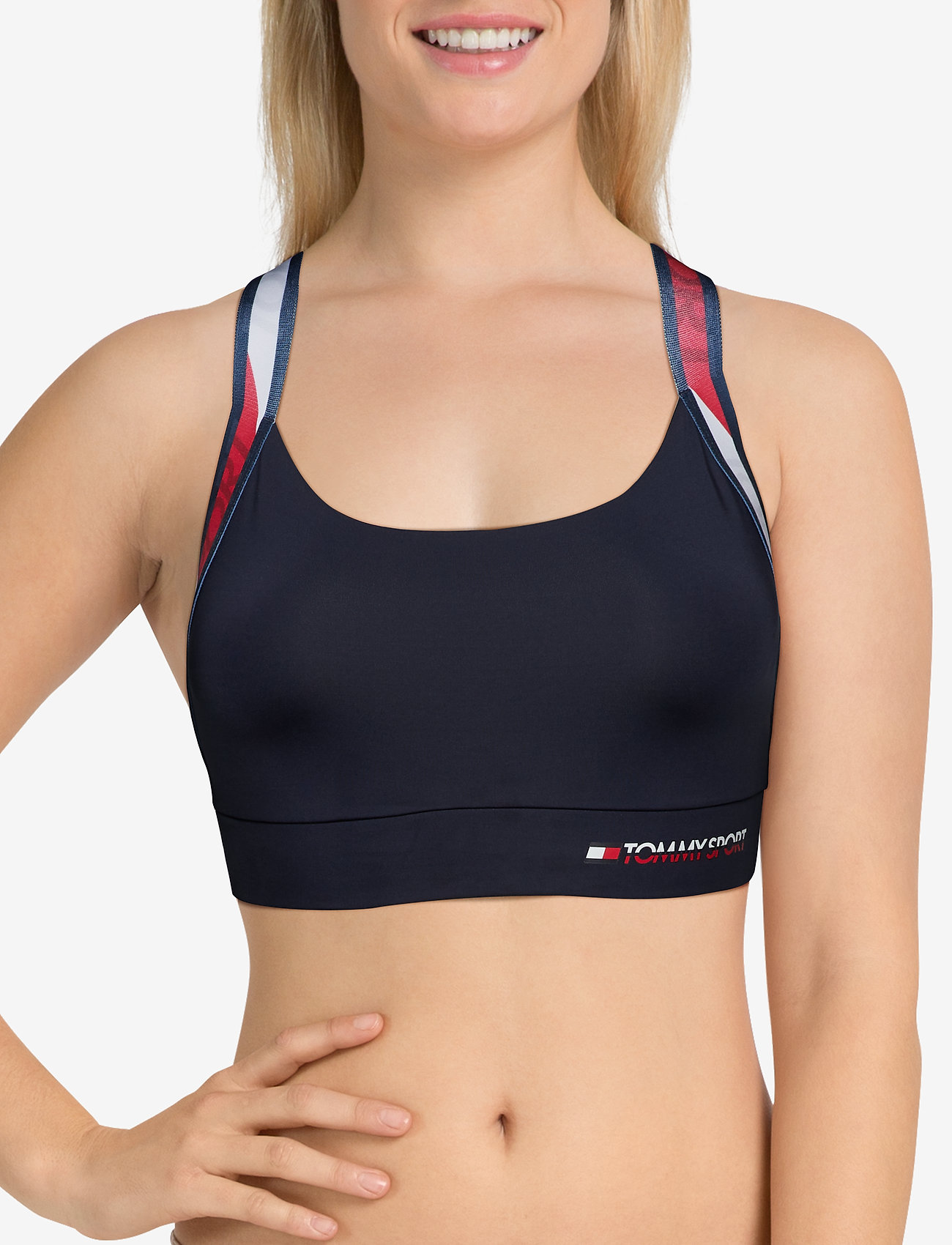 sports tape bra