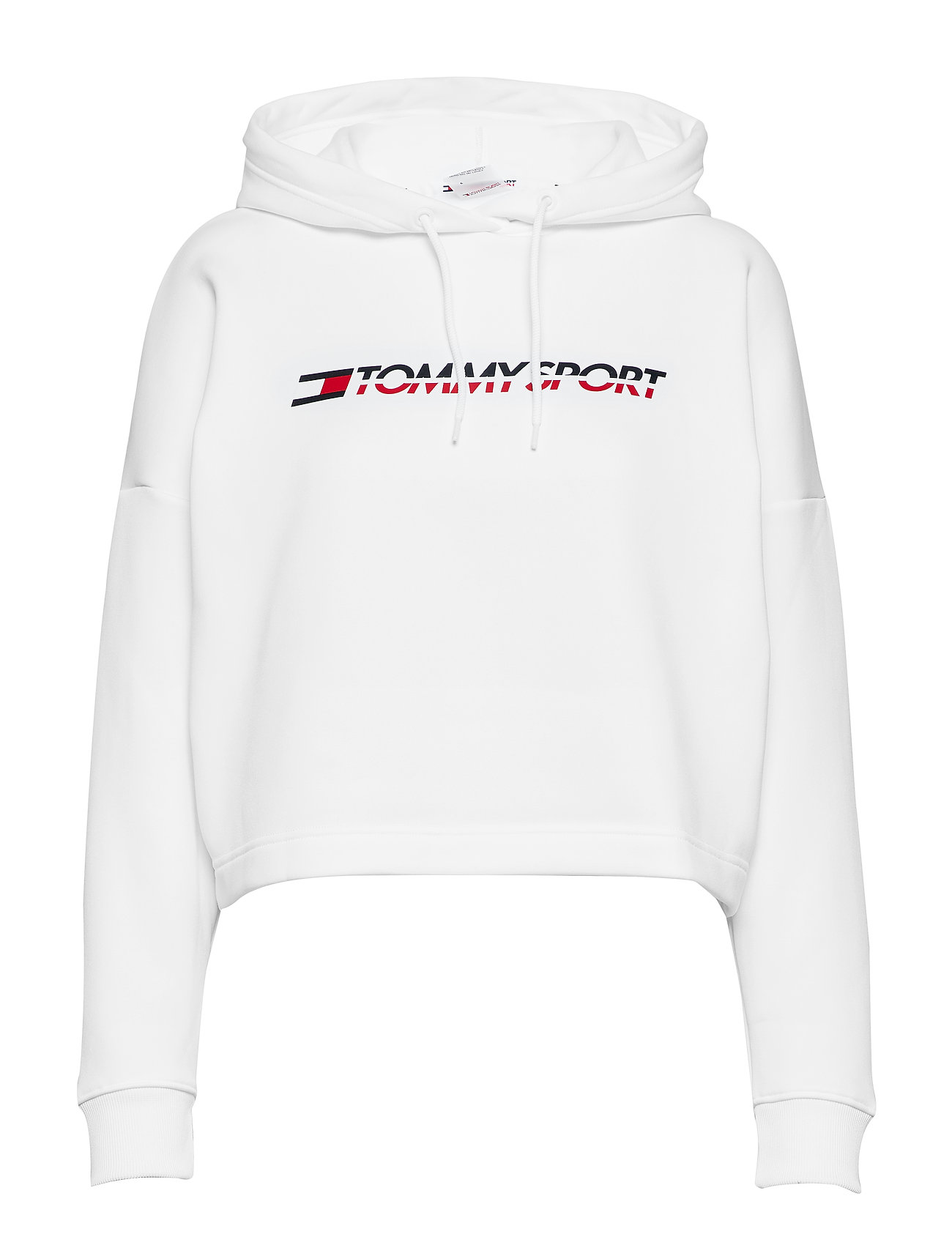 white cropped fleece