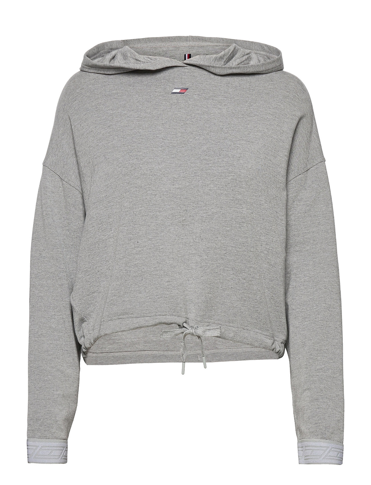 Relaxed Soft Modal Hoodie Ls Huppari Harmaa Tommy Sport