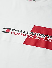 Tommy Sport - GRAPHIC FLAG TEE - t-shirts - pvh white - 2