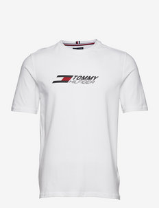 LOGO TEE - t-shirts - white