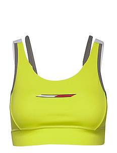 yellow tommy hilfiger sports bra