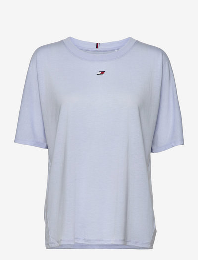 RELAXED C-NK TEE SS - t-shirts - breezy blue