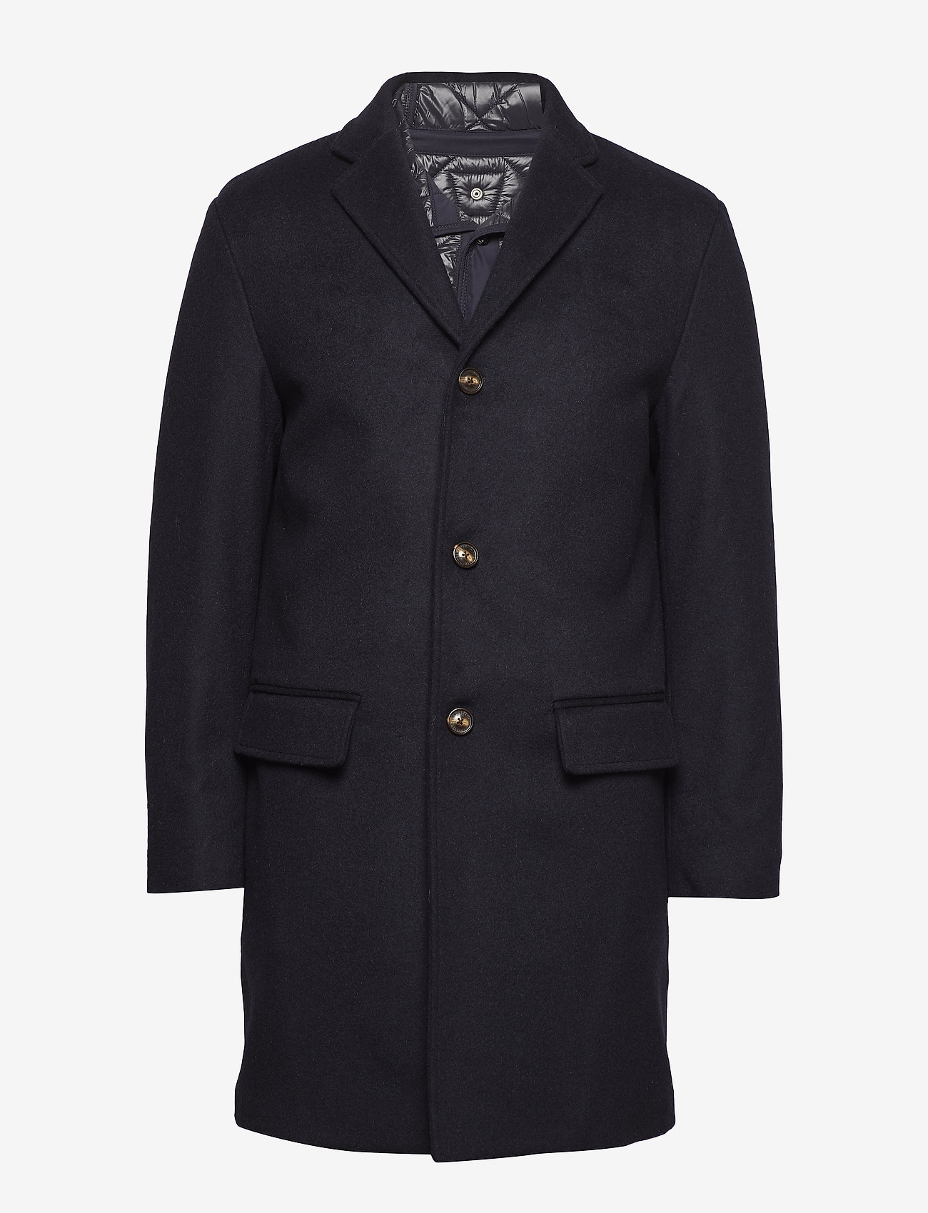 tommy hilfiger italian wool topcoat